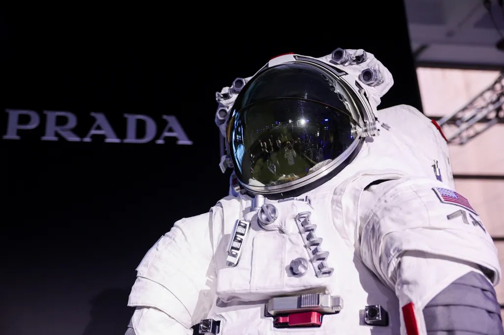 Prada x Axiom Space Unveil Spacesuit for 2026 NASA Moon&nbsp;Landing